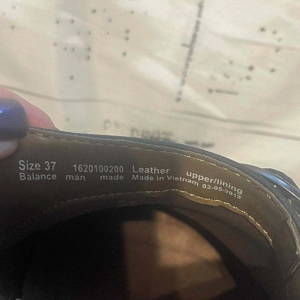 Dansko Clio Black Nubuck Wedge Size EU 37/US 6.5-7 Preowned